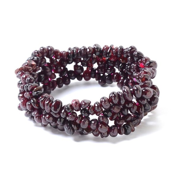 Garnet chip bracelet - Picture 1 of 2